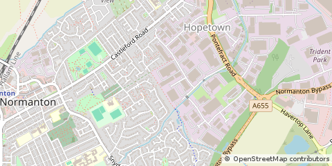 Map of Normanton