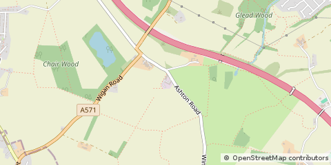 Map of Wigan