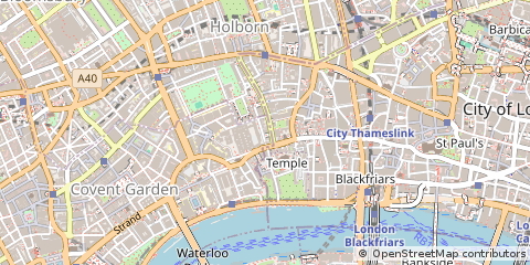 Map of London