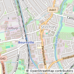 Map of Birmingham