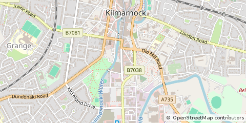 Map of Kilmarnock