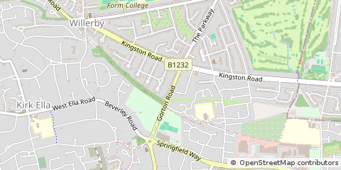 Map of Hull