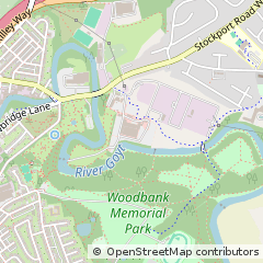 Map of Stockport, Cheshire