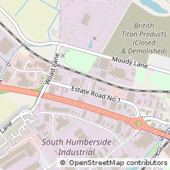 Map of Grimsby, North East Lincolnshire
