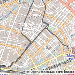 Map of Manchester