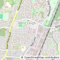 Map of Havant, Hampshire