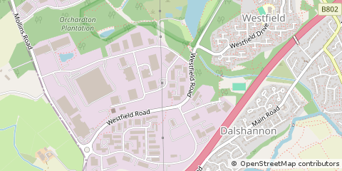 Map of Cumbernauld