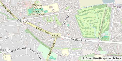 Map of Hull