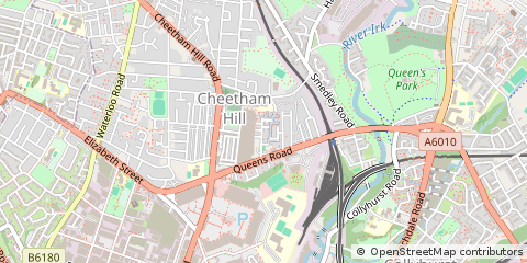 Map of Manchester
