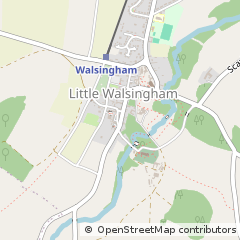 Map of Walsingham, Norfolk