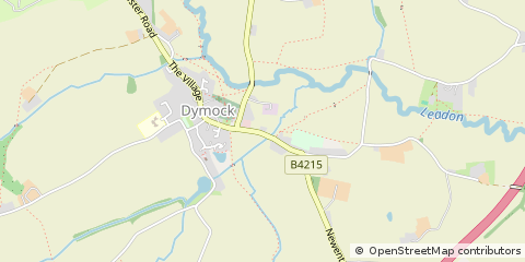 Map of Gloucester, Glos
