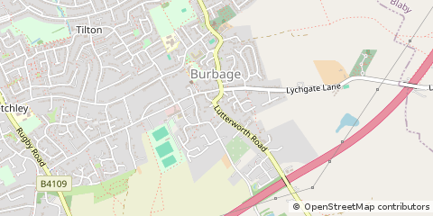 Map of Hinckley