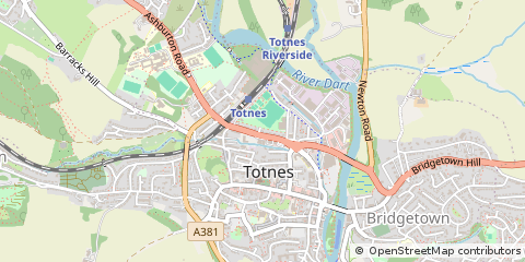 Map of Totnes