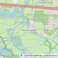 Map of Southampton, Hants