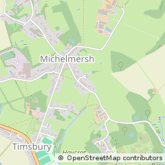 Map of Romsey, Hampshire