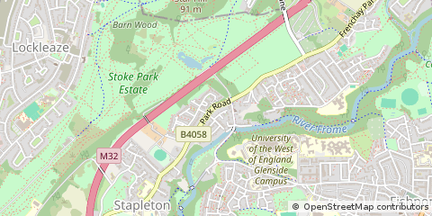 Map of Bristol
