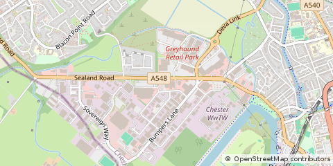 Map of Chester