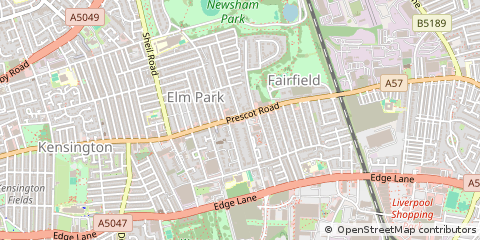 Map of Liverpool