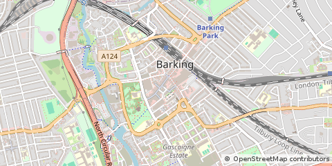 Map of Barking