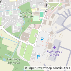 Map of Doncaster, South Yorkshire