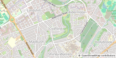 Map of Southampton