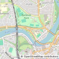 Map of Lancaster, Lancashire