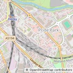 Map of Derby