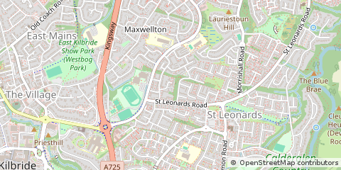 Map of Glasgow