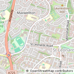 Map of Glasgow