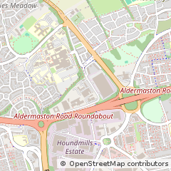 Map of Basingstoke, Hampshire