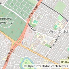 Map of Manchester