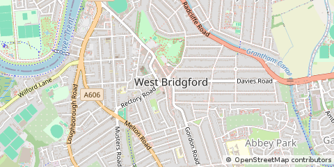 Map of Nottingham