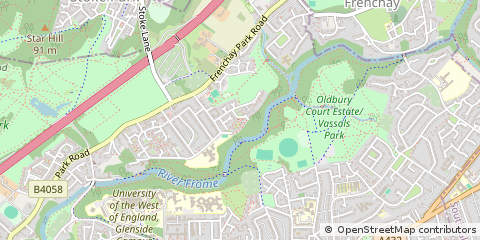 Map of Bristol