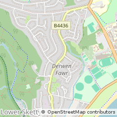 Map of Swansea