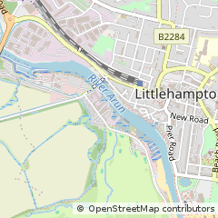 Map of Littlehampton