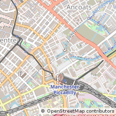 Map of Manchester
