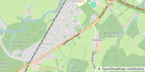 Map of Southampton