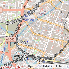 Map of Manchester