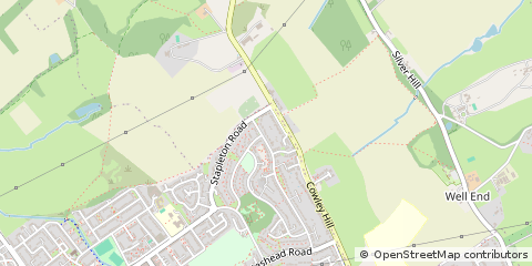 Map of Borehamwood