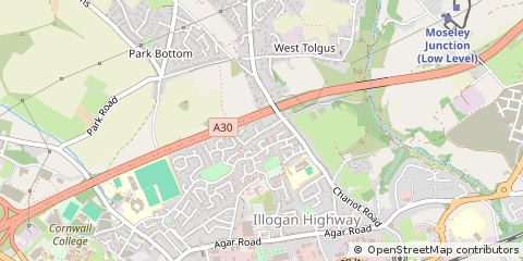 Map of Redruth
