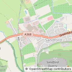 Map of Winscombe, Avon