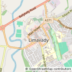 Map of Limavady, CO. Londonderry