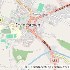 Map of Enniskillen