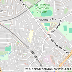 Map of Harrow