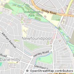 Map of Leicester
