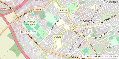Map of Leeds