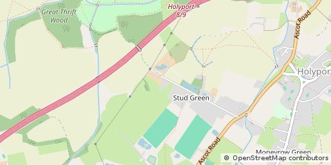 Map of Maidenhead, Berkshire