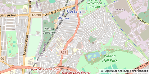 Map of Liverpool