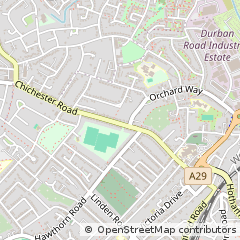 Map of Bognor Regis, West Sussex