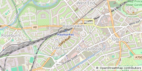 Map of Edinburgh